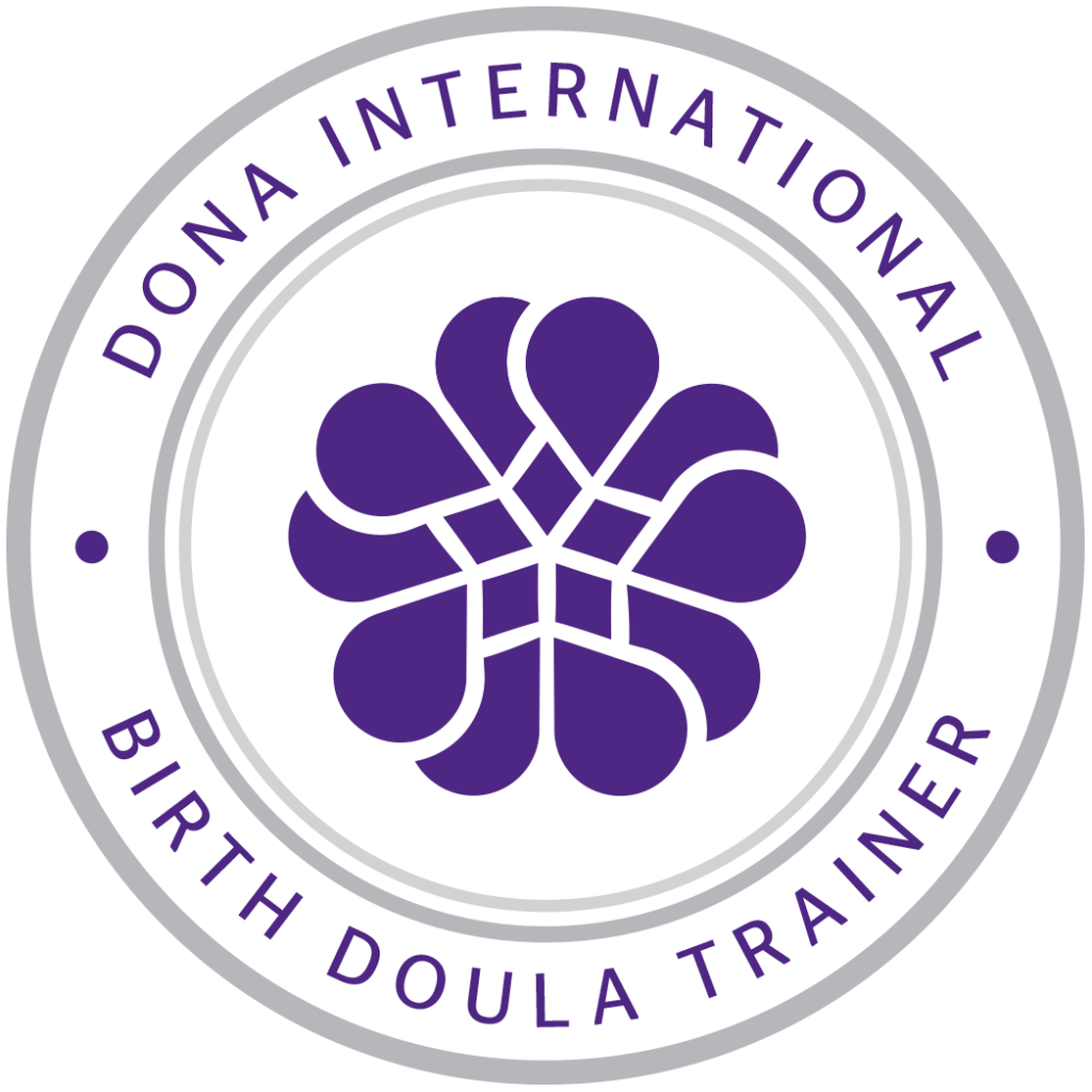 DONA International Birth Doula Trainer with DONA logo