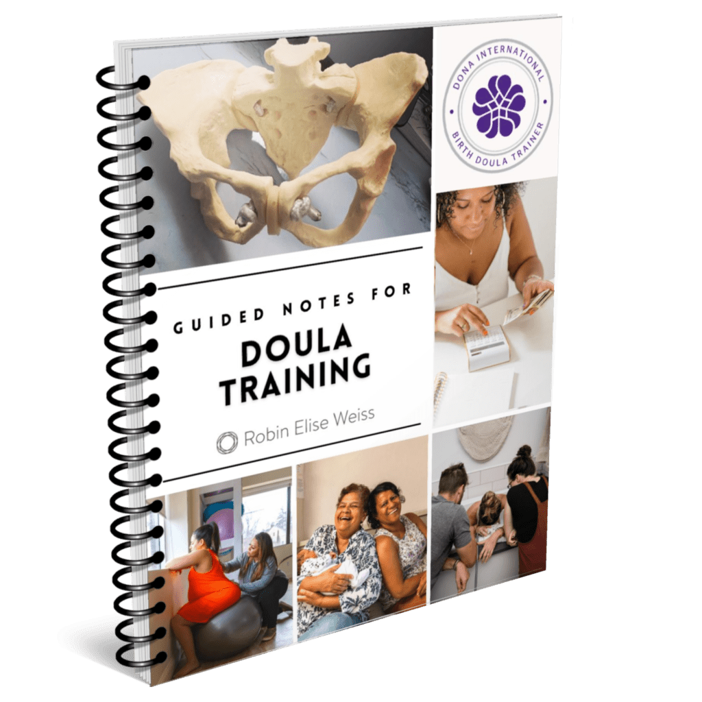Super notes for doula training.