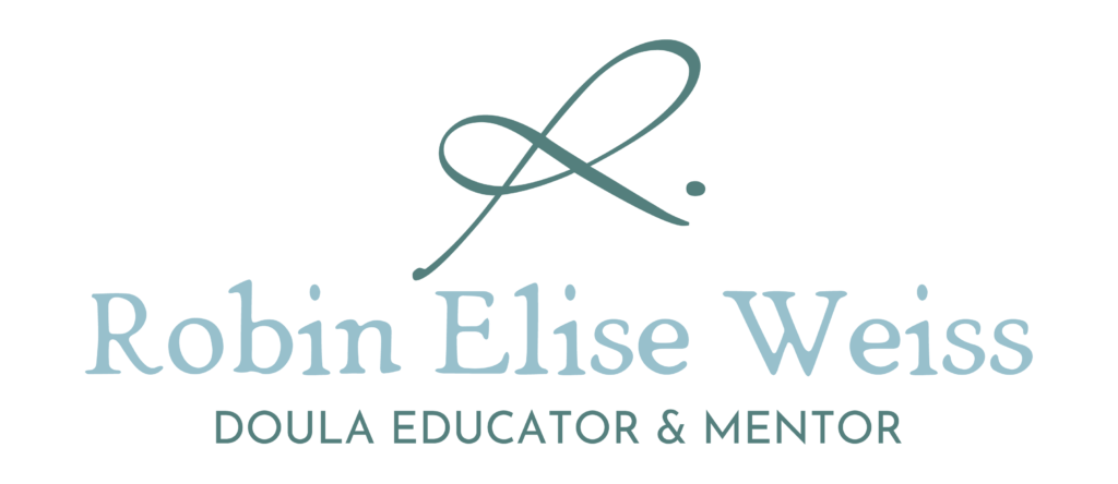 Logo for Robin Elise Weiss Doula Educator & Mentor