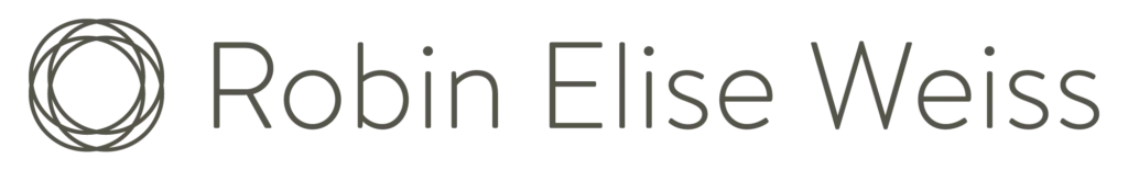 Robin Elise Weiss and logo